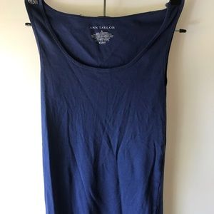 Ann Taylor Navy Tank Top